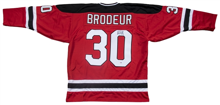 Martin Brodeur Signed New Jersey Devils Home Jersey (PSA/DNA)